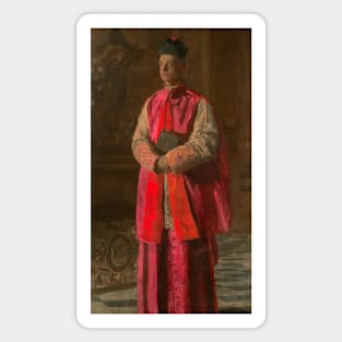 Monsignor James P. Turner by Thomas Eakins Magnet